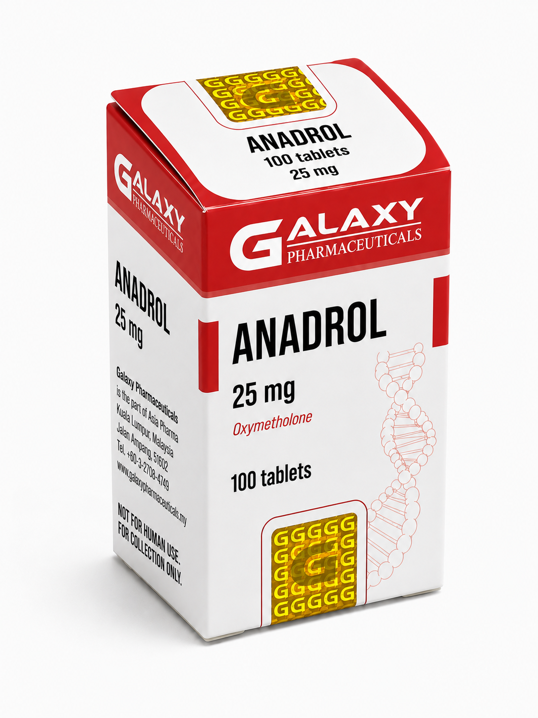 Anadrol 25 mg — Galaxy Pharmaceuticals